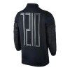 Air Jordan Numeric Pattern Casual Sports Jacket Black