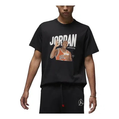 Air Jordan Ok Logo T-shirt 'black'