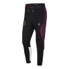 Air Jordan Paris Saint-germain Colorblock Elastic Waistband Lacing Casual Sports Pants Black