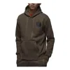 Air Jordan Paris Saint-germain Logo Hoodie 'brown'