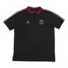 Air Jordan Paris Saint-germain Polo Shirt 'black'