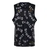 Air Jordan Paris Saint-germain Printing Basketball Tops Vest Black