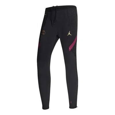 Air Jordan Paris Saint-germain Strike Vaporknit Pants 'black'