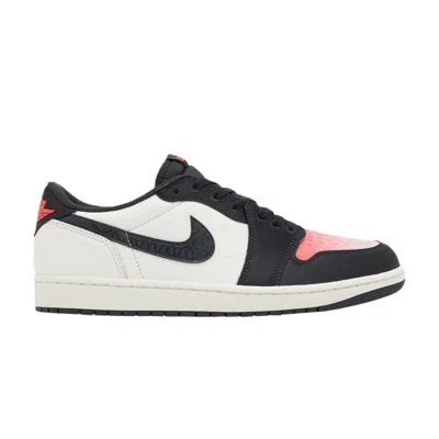 Pre-owned Air Jordan Paris Saint-germain X  1 Retro Low Og 'sail Pink Oxford' In Red