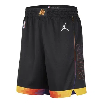 Air Jordan Phoenix Suns Statement Edition Dri-fit Nba Swingman Basketball Shorts 'black'
