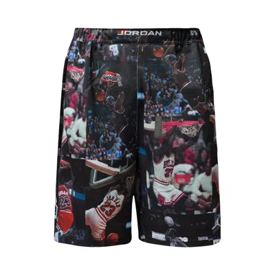 Pre-owned Air Jordan Printed Cat Scratch Shorts 'black' | Men's Size S