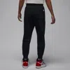 Air Jordan Printed Drawstring Knit Jogger Pants 'black'