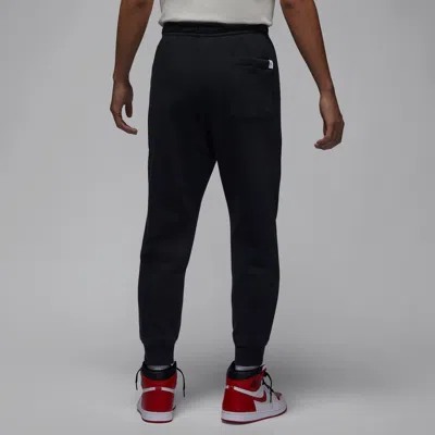 Air Jordan Printed Drawstring Knit Jogger Pants 'black'