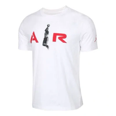 Air Jordan Printing Sports Causual Male White