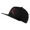 Air Jordan Pro Jumpman Classic Snapback 'black Gym Red'