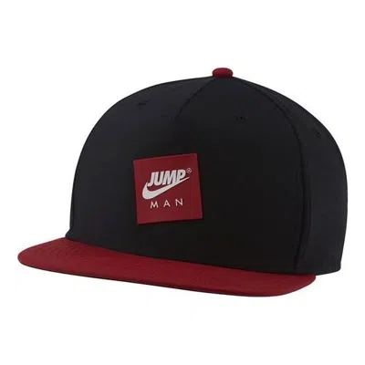 Air Jordan Pro Jumpman Classic Snapback 'black Red'