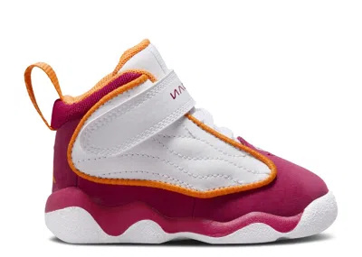Air Jordan Babies'  Pro Strong Td 'cardinal Red' In White