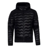 Air Jordan Protection Against Cold Stay Warm Hooded Down Jacket In Black