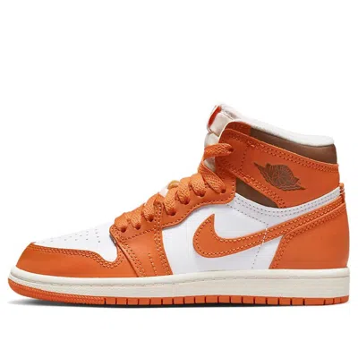 Air Jordan (ps)  1 High Og 'starfish' In Orange