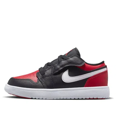 Air Jordan (ps)  1 Low Alt 'alternate Bred Toe' In Black