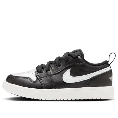 Air Jordan (ps)  1 Low Alt 'off Noir Toe' In Black