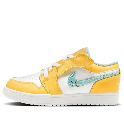 Air Jordan (ps)  1 Low Alt Se 'recycled Grind' In Yellow