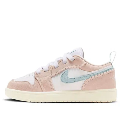 Air Jordan (ps)  1 Low Alt Se Scalloped Edge 'guava Ice' In Multi