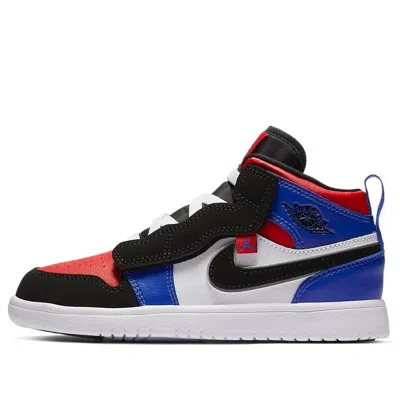 Air Jordan (ps)  1 Mid Alt 'black Green Purple'