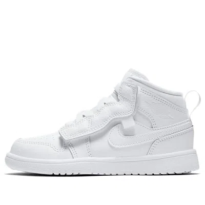 Air Jordan (ps)  1 Mid Alt 'triple White'