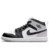 Air Jordan (ps)  1 Mid 'barons' In Black