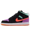 Air Jordan (ps)  1 Mid 'black Multi'