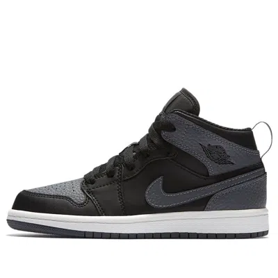Air Jordan (ps)  1 Mid 'dark Grey'
