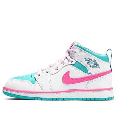 Air Jordan (ps)  1 Mid 'digital Pink'