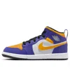 Air Jordan (ps)  1 Mid 'lakers'