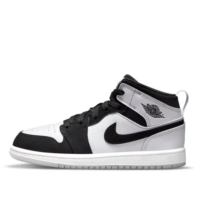 Air Jordan (ps)  1 Mid Se 'diamond' In Black