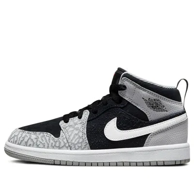 Air Jordan (ps)  1 Mid Se 'elephant Toe'