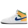 Air Jordan (ps)  1 Mid 'white Court Purple Teal'