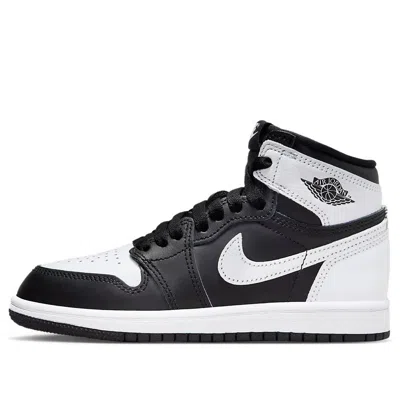 Air Jordan (ps)  1 Retro High Og 'black White'