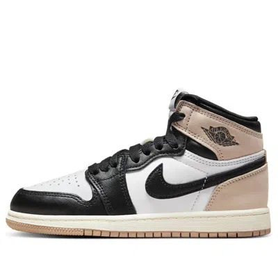 Air Jordan (ps)  1 Retro High Og 'latte' In Black