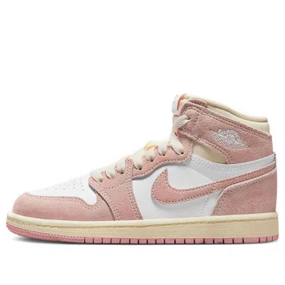 Air Jordan (ps)  1 Retro High Og 'washed Pink'