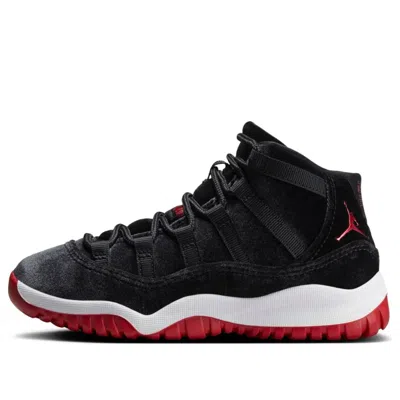 Air Jordan (ps)  11 Retro 'bred Velvet'