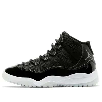 Air Jordan (ps)  11 Retro 'jubilee / 25th Anniversary' In Black