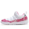 Air Jordan (ps)  11 Retro Little Flex 'pink Snakeskin' In White