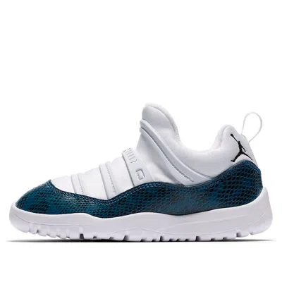 Air Jordan (ps)  11 Retro Little Flex 'snakeskin' In White