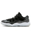 Air Jordan (ps)  11 Retro Low 'barons' In Black