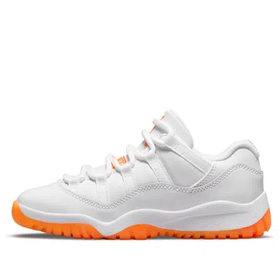 Air Jordan (ps)  11 Retro Low 'bright Citrus' In White