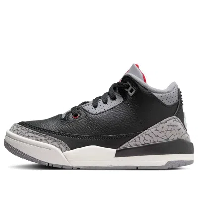 Air Jordan (ps)  3 Og 'black Cement' 2024