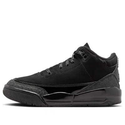 Air Jordan (ps)  3 Retro 'black Cat' 2025