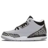 Air Jordan (ps)  3 Retro Bp 'wolf Grey' In Gray