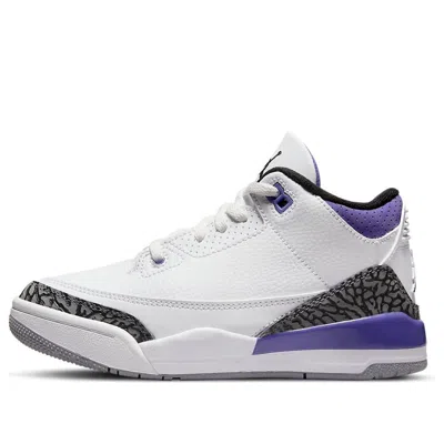 Air Jordan (ps)  3 Retro 'dark Iris' In Multi