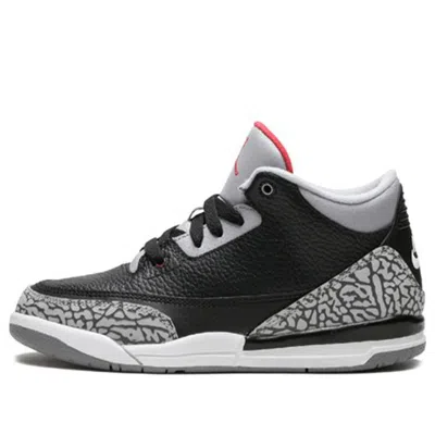 Air Jordan (ps)  3 Retro Og 'black Cement' 2018