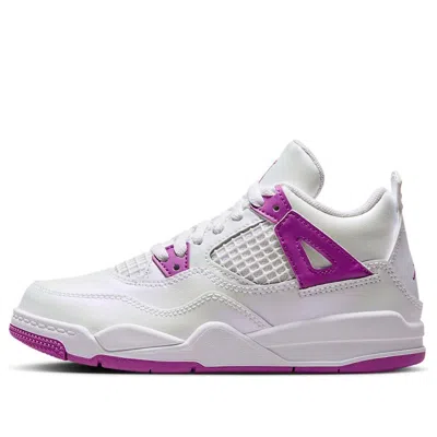 Air Jordan (ps)  4 Retro 'hyper Violet' In Multi
