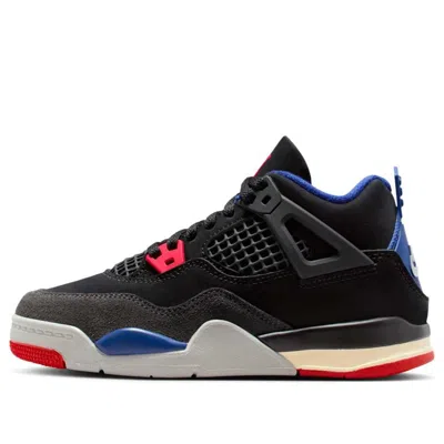Air Jordan (ps)  4 Retro 'rare Air' In Black