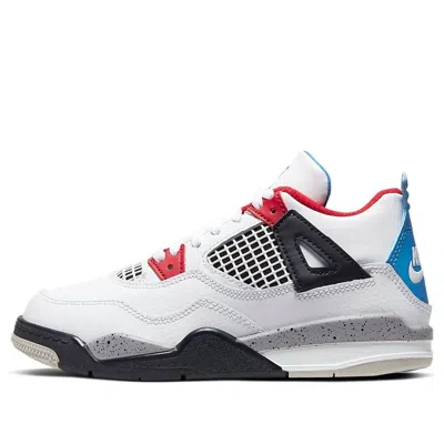 Air Jordan (ps)  4 Retro Se 'what The 4' In White