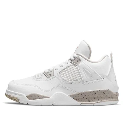 Air Jordan (ps)  4 Retro 'white Oreo'